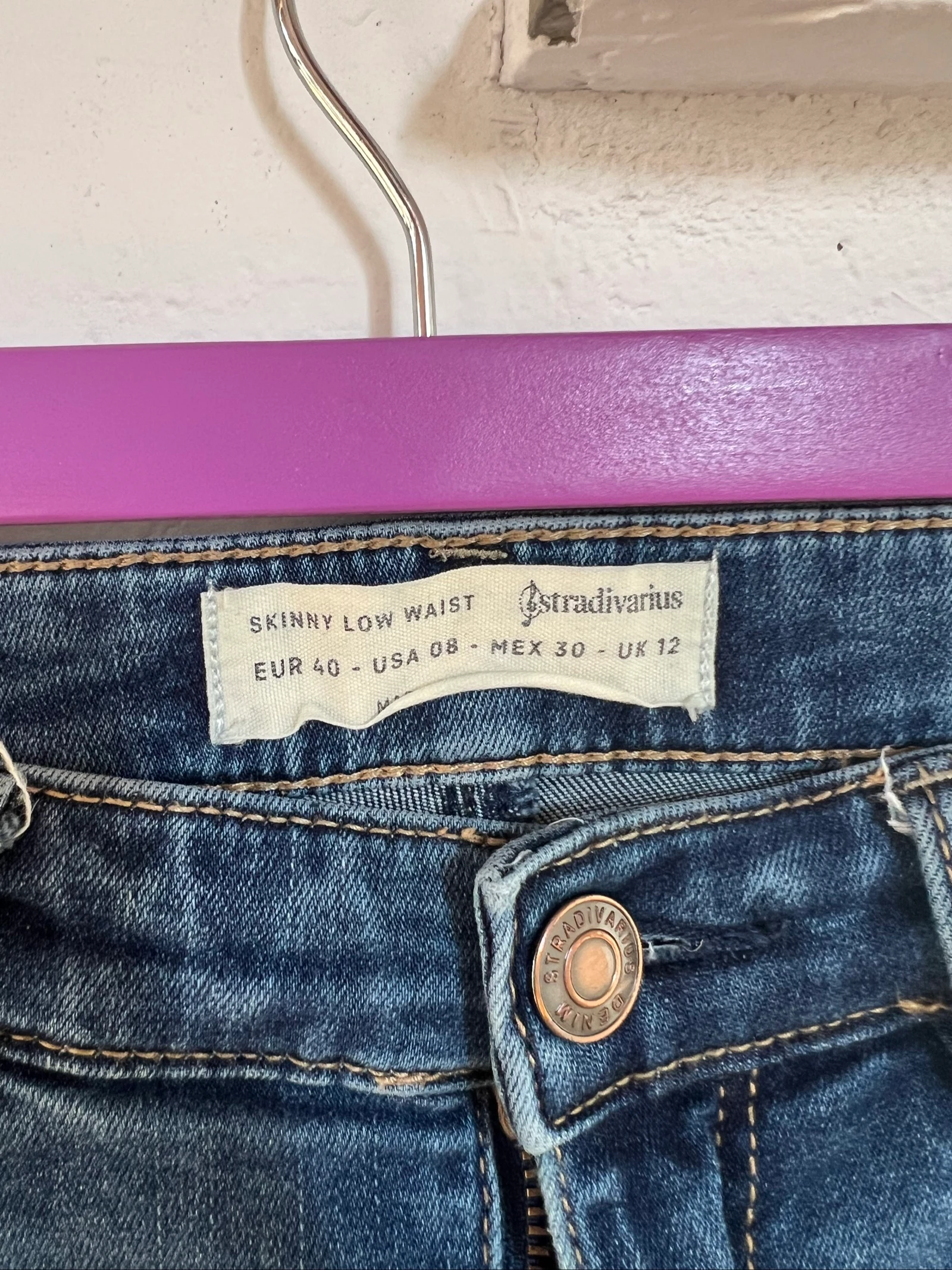 Distressed skinny jeans Stradivarius – photo 3